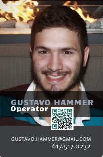 Business Card Gustavo Hammer